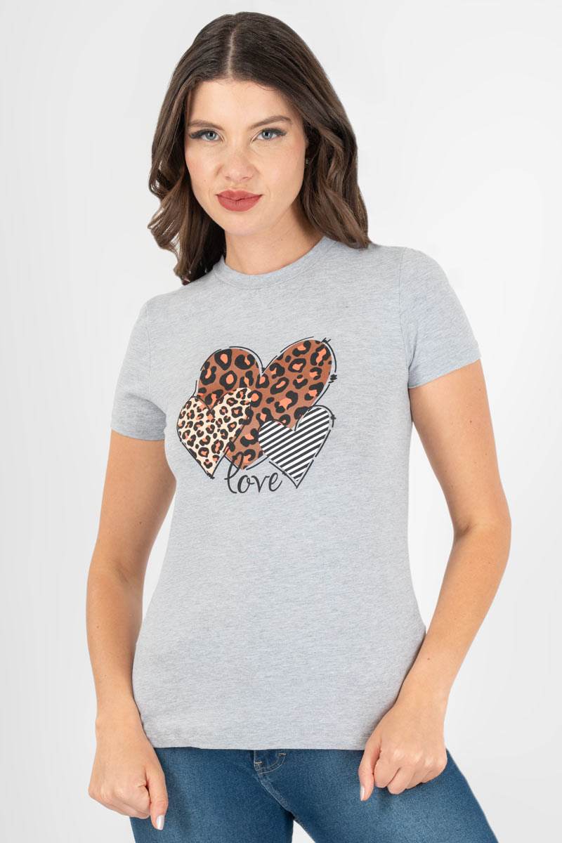 Playera estampada manga corta - Santory Ropa  (7422597595203)