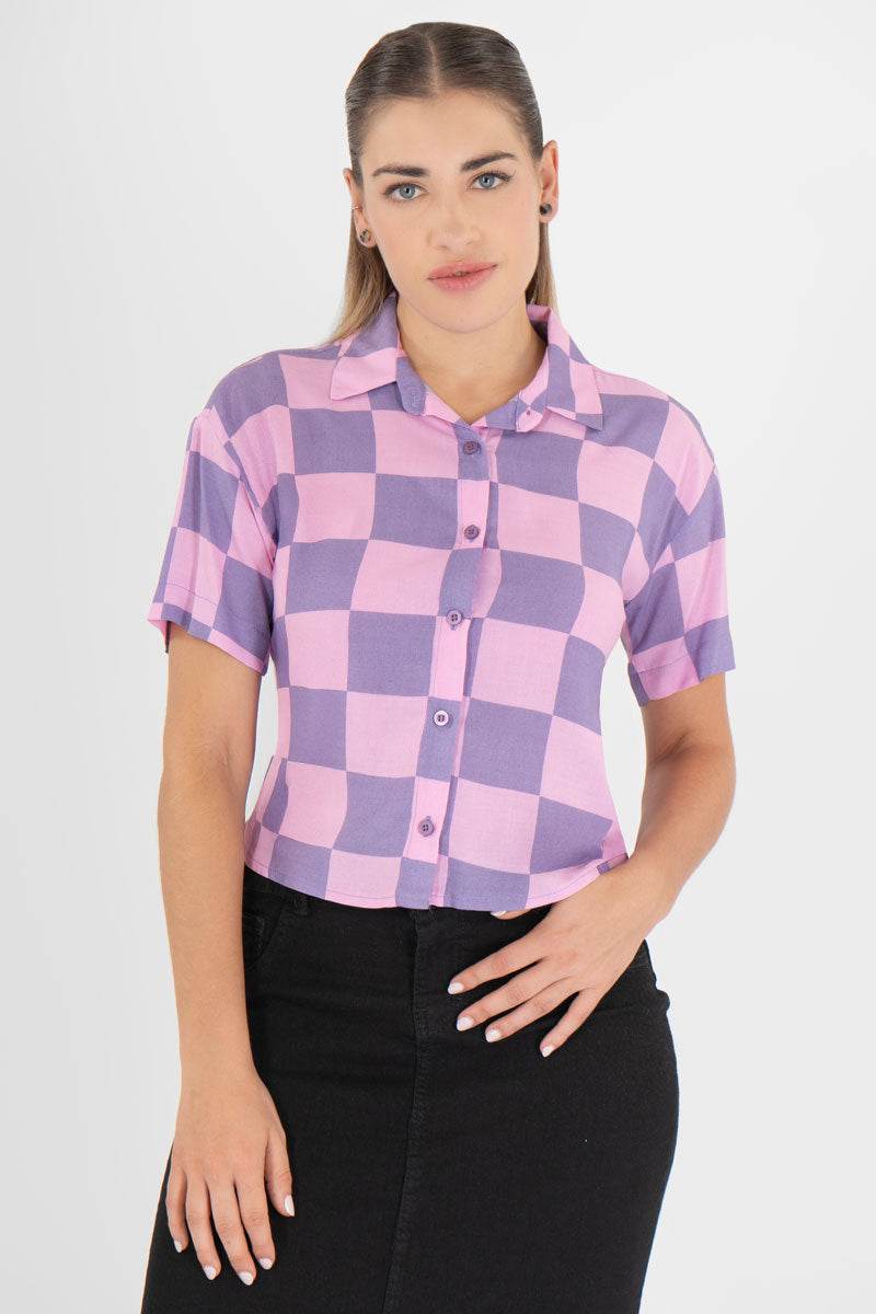 Camisa de cuadros - Santory Ropa  (7442097537091)
