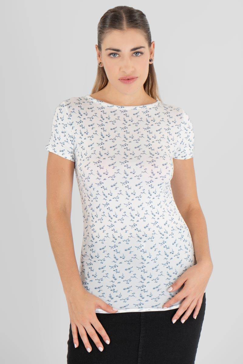 Blusa estampada manga corta - Santory Ropa  (7442097504323)