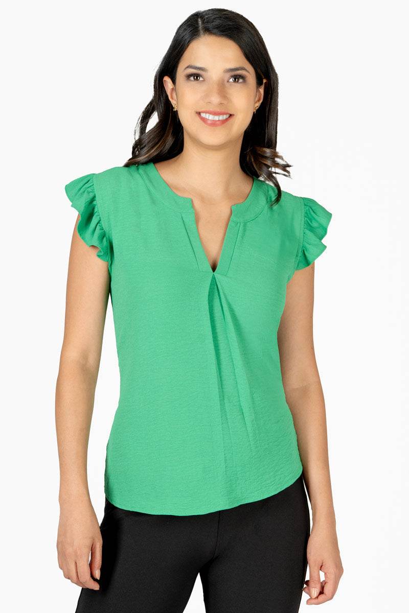 Blusa con olanes - Santory Ropa  (7463730151491)