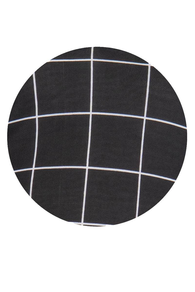 Blusa de cuadros cuello mao - Santory Ropa  (7463730118723)