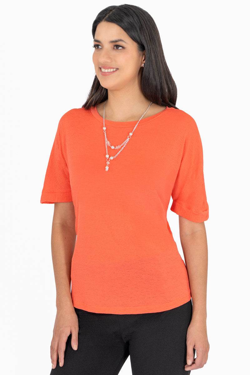 Blusa manga corta y collar - Santory Ropa  (7463730085955)