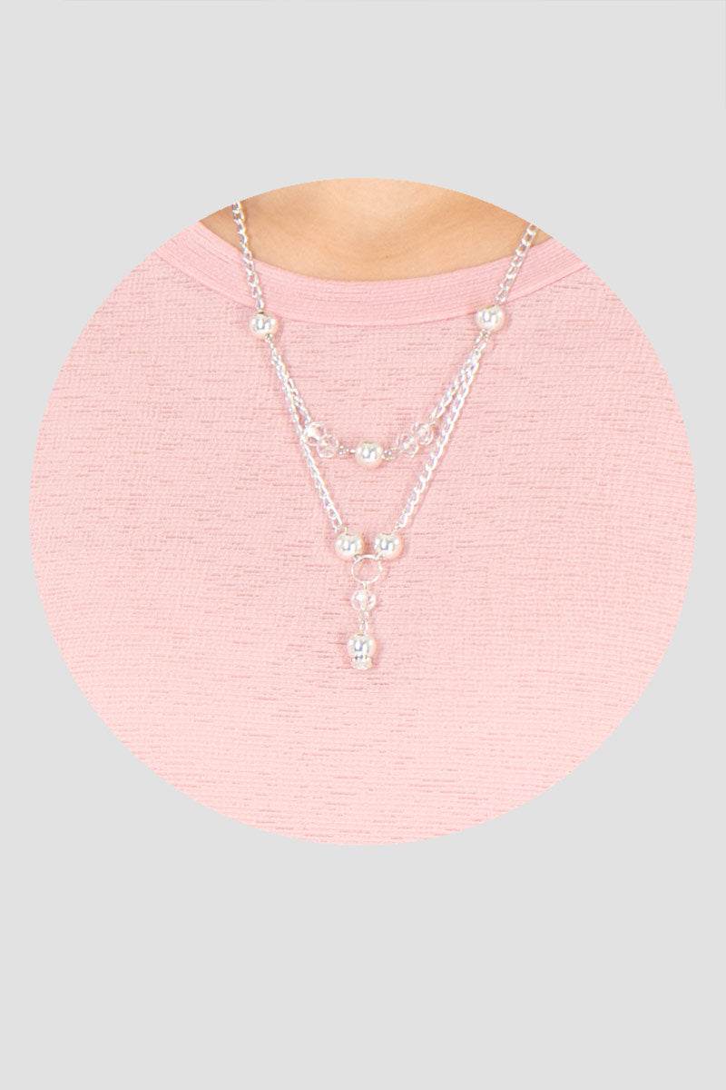 Blusa manga corta y collar - Santory Ropa  (7463730085955)