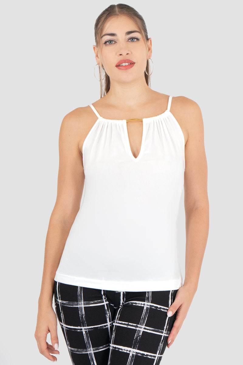 Blusa halter lisa - Santory Ropa  (7450650280003)