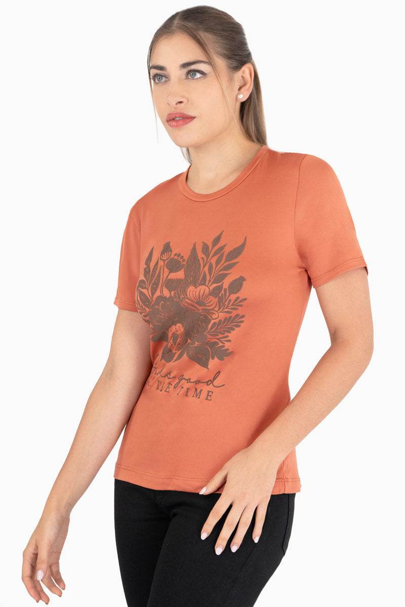 Playera estampada manga corta - Santory Ropa  (7450650247235)