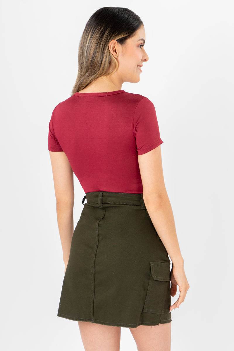 Falda tipo cargo - Santory Ropa  (7289363628099)