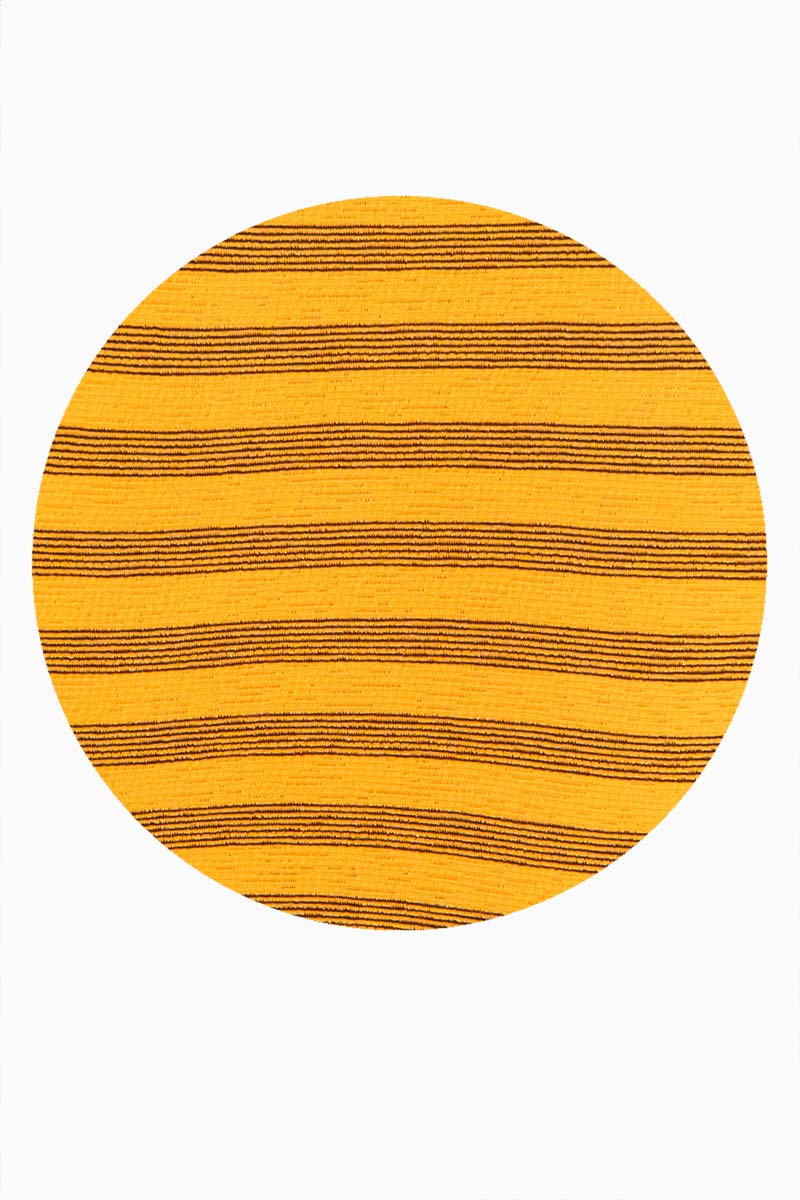 Blusa crop de rayas y escote v profundo