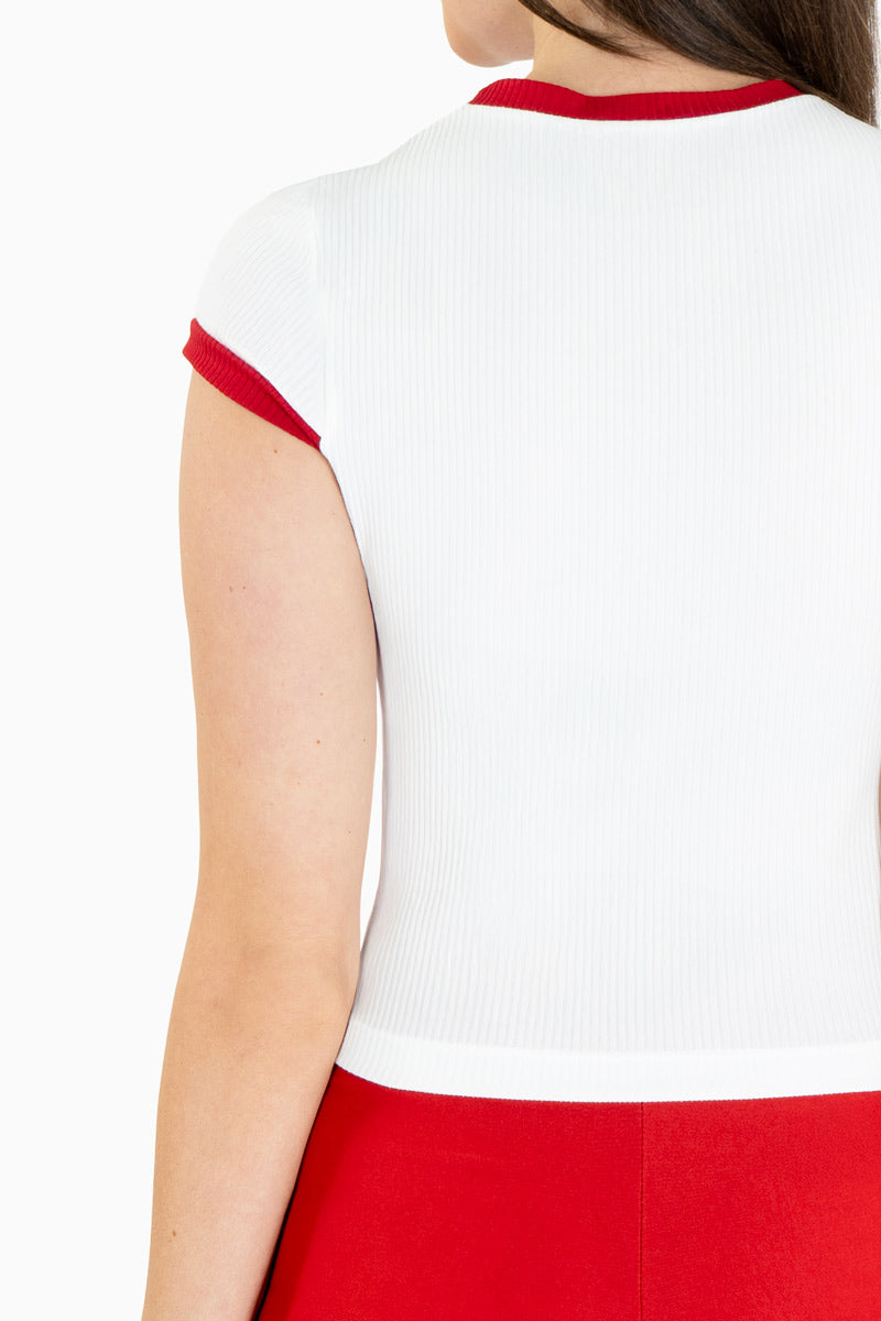 Playera con estampado " Paris 1900" manga corta