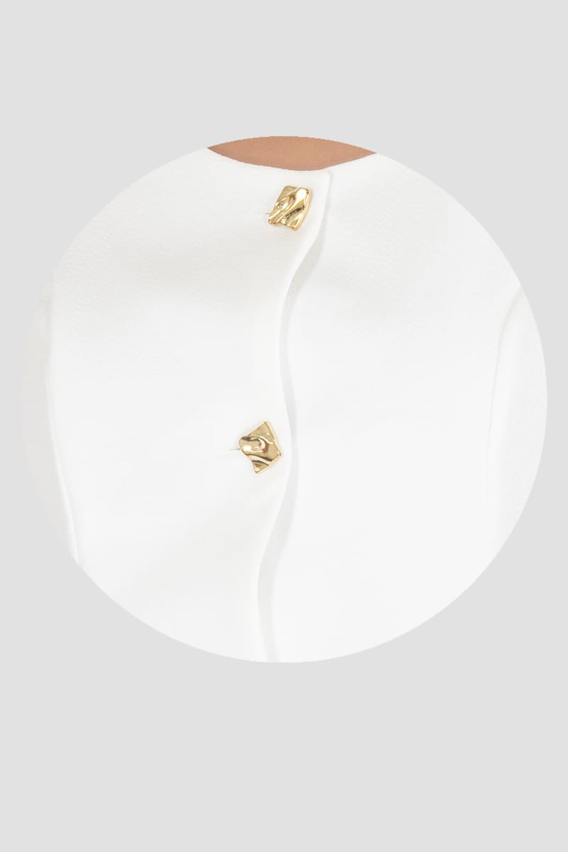 Blusa manga corta con pleplum
