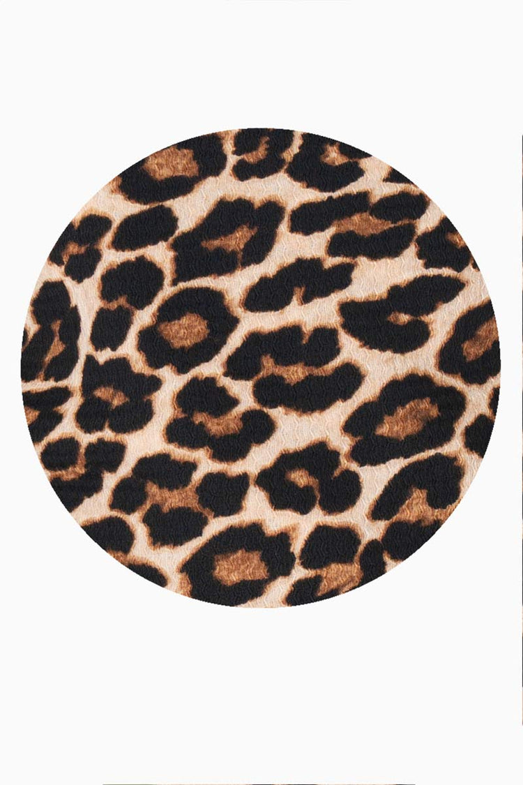 Blusa asimétrica animal print
