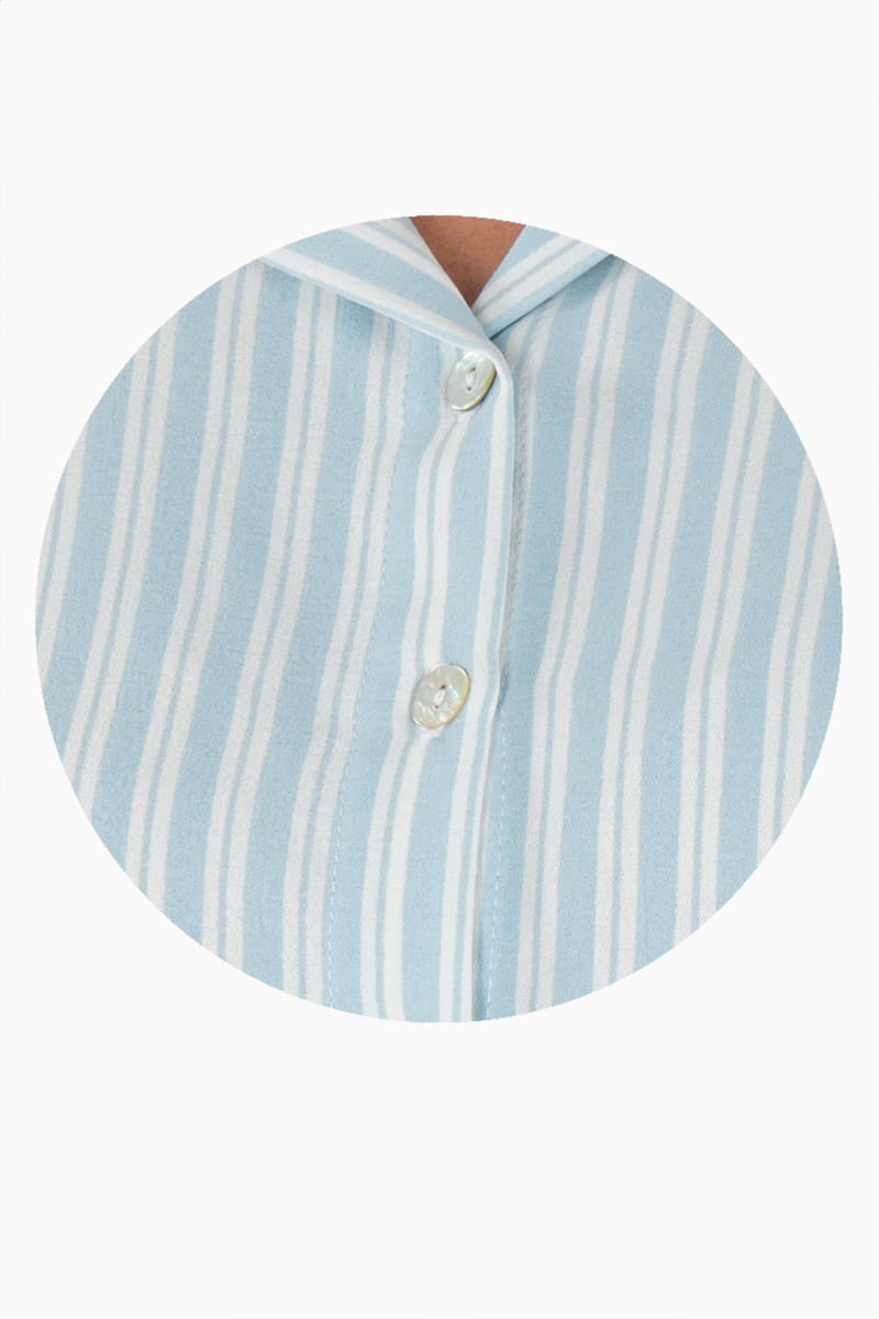 Camisa de rayas sin mangas