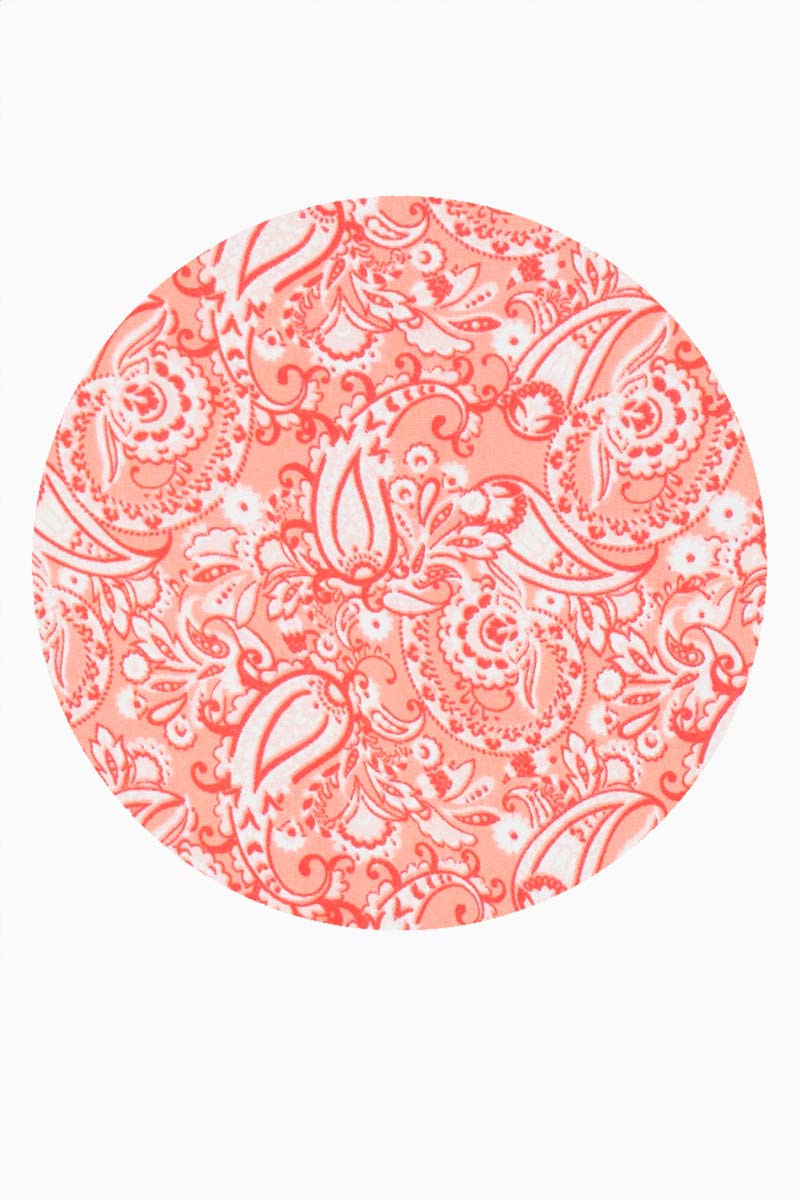 Blusa paisley manga corta