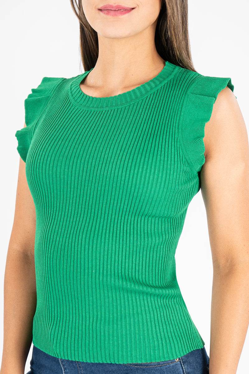 Blusa tejida manga corta - Santory Ropa  (7157177679939)