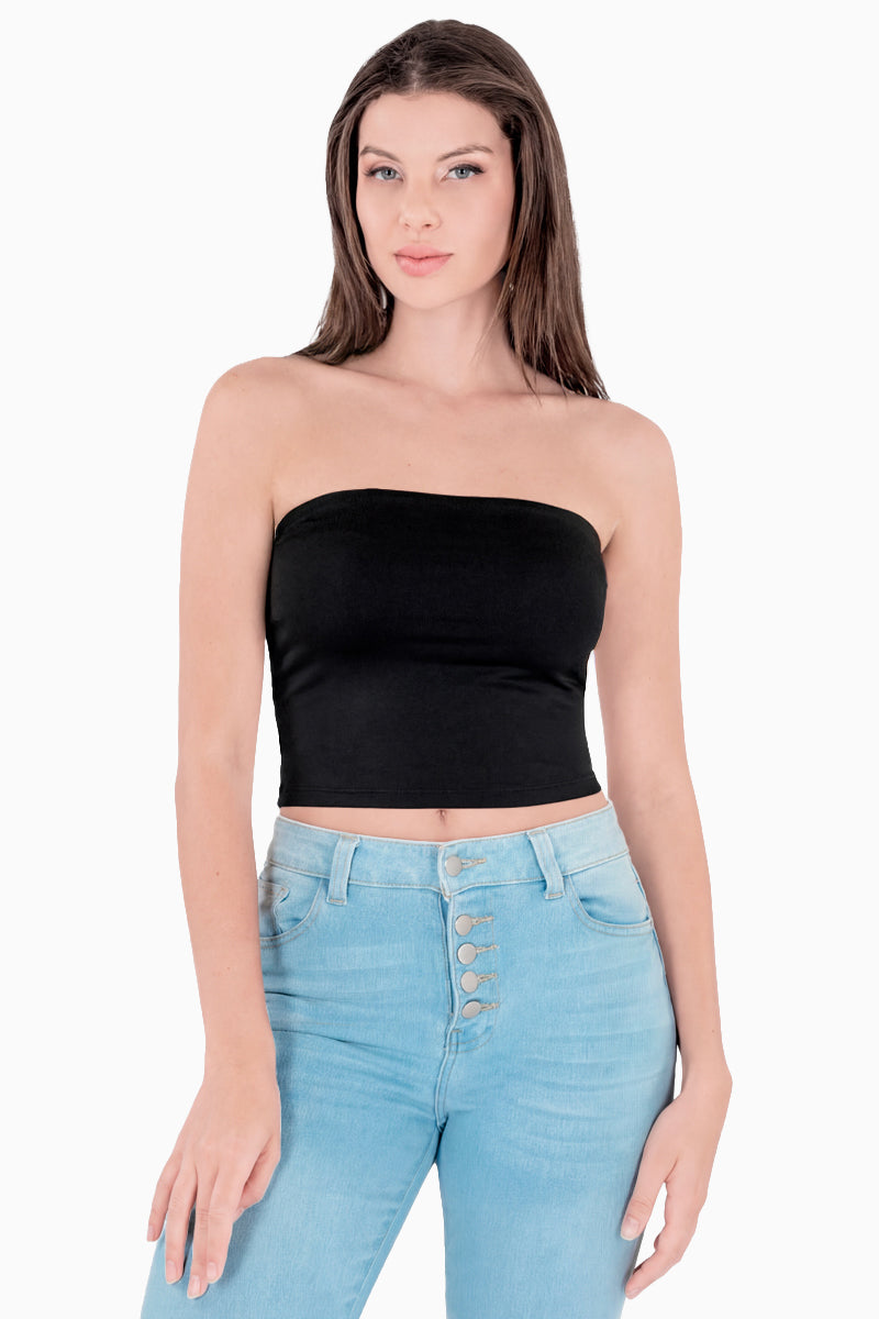 Blusa strapless lisa