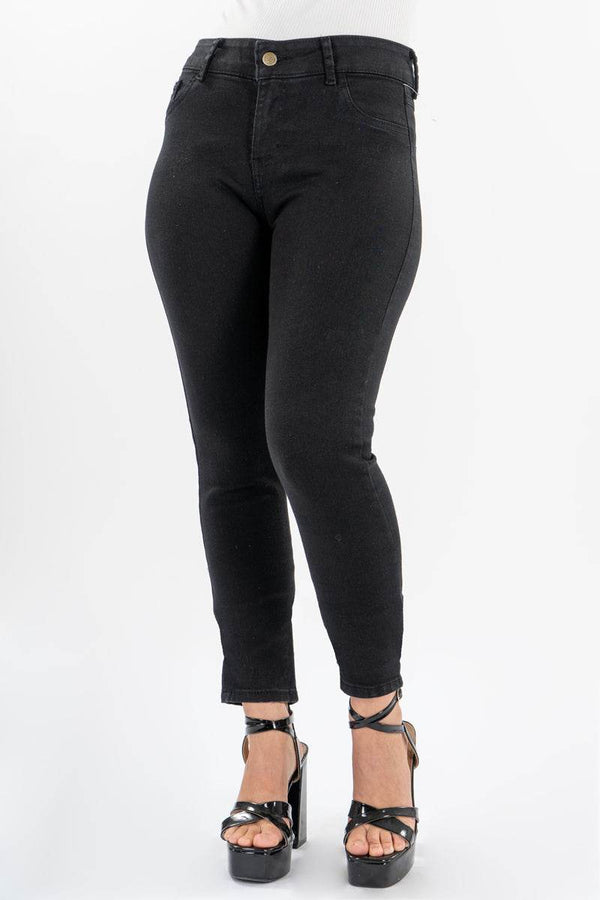 Jeans básico tiro medio - Santory Ropa  (7040469925955)