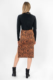 Falda animal print con abertura (7276413255747)