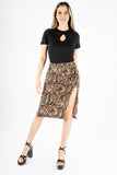 Falda animal print con abertura (7276413255747)