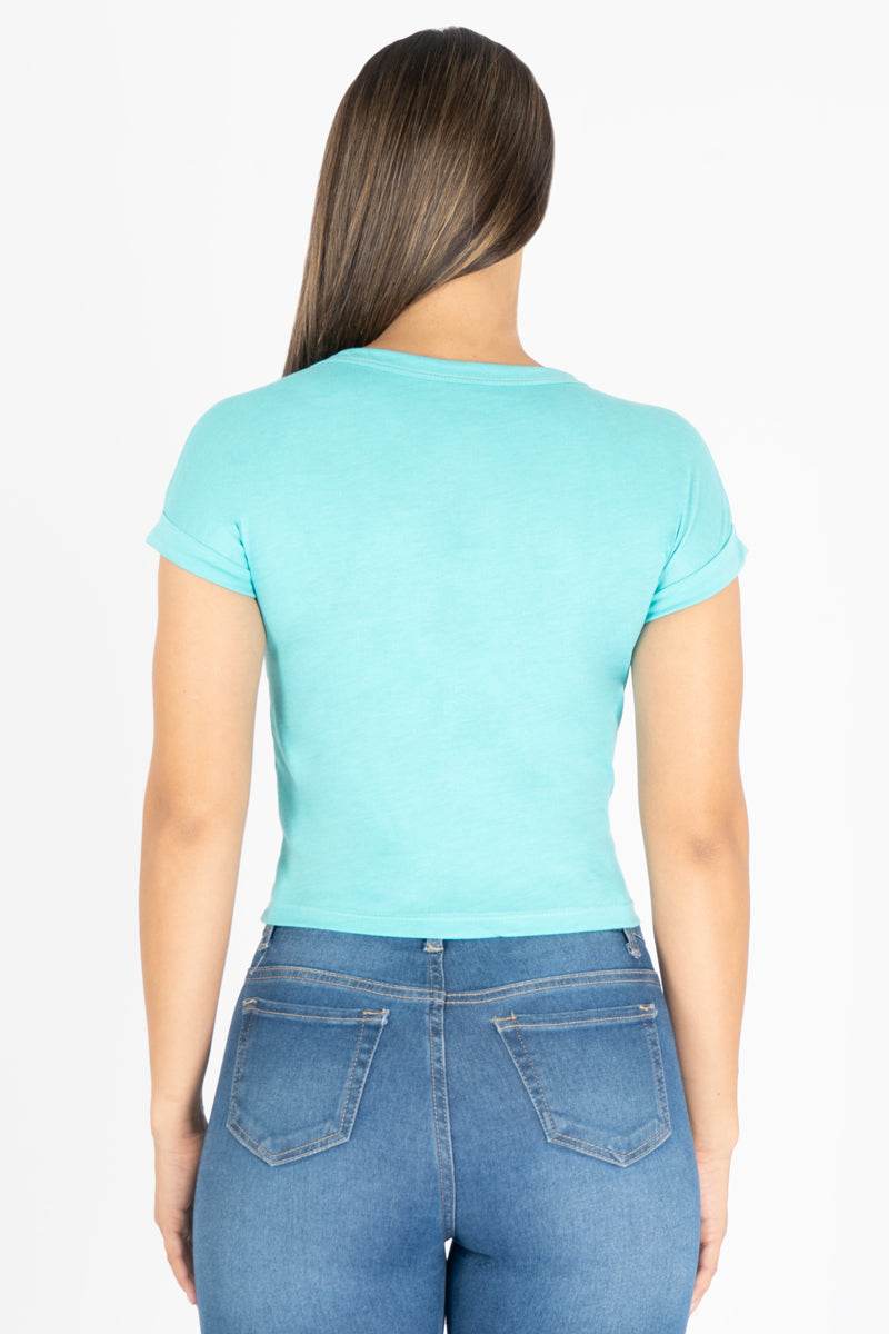 Playera estampada manga corta - Santory Ropa  (7266311340099)