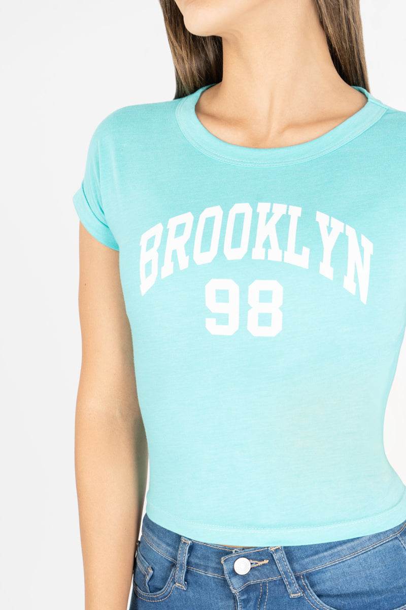 Playera estampada manga corta - Santory Ropa  (7266311340099)