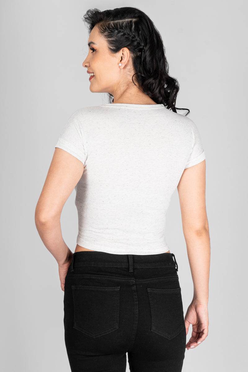 Playera estampada escote redondo - Santory Ropa  (7266311307331)