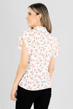 Blusa manga corta con estampado floral (7236723048515)