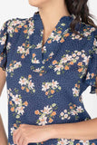 Blusa floral manga corta (7330049130563)