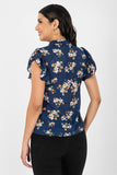 Blusa floral manga corta (7330049130563)