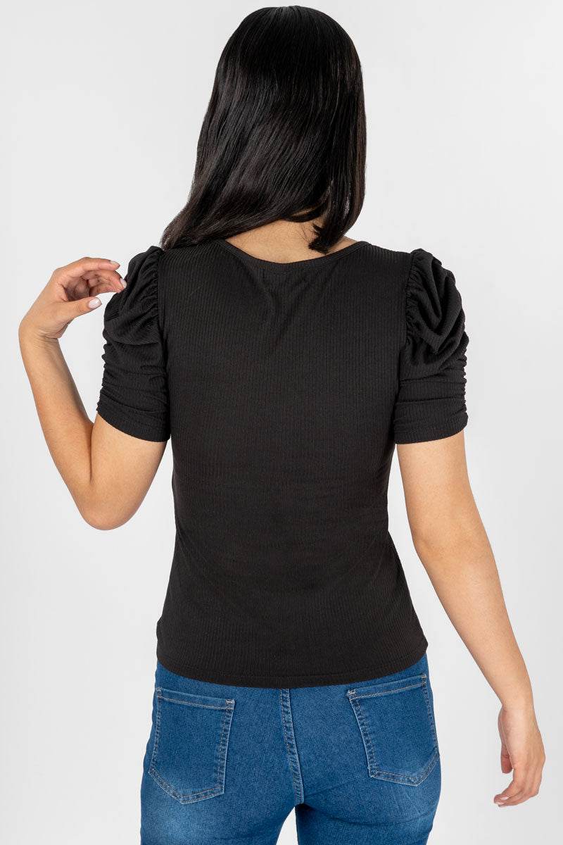 Blusa lisa manga corta - Santory Ropa  (7276413026371)