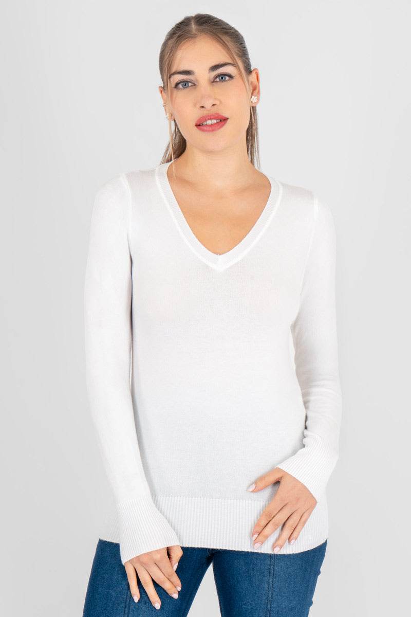 Suéter escote v - Santory Ropa  (7435763712067)