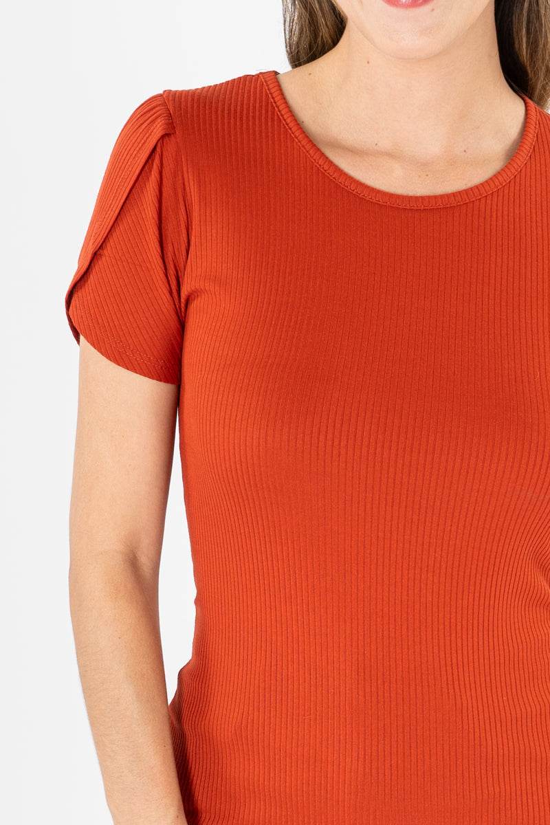 Blusa lisa cuello redondo - Santory Ropa  (7300109500483)