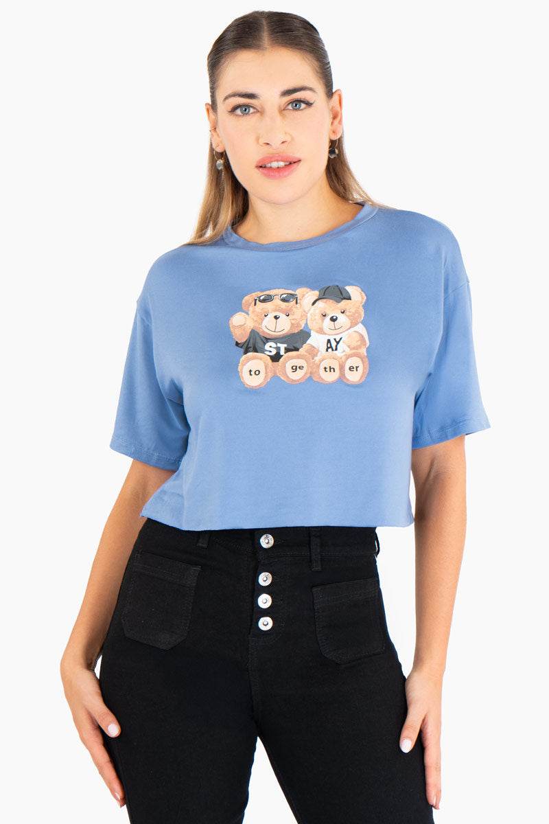 Playera estampada manga corta - Santory Ropa  (7440779968579)