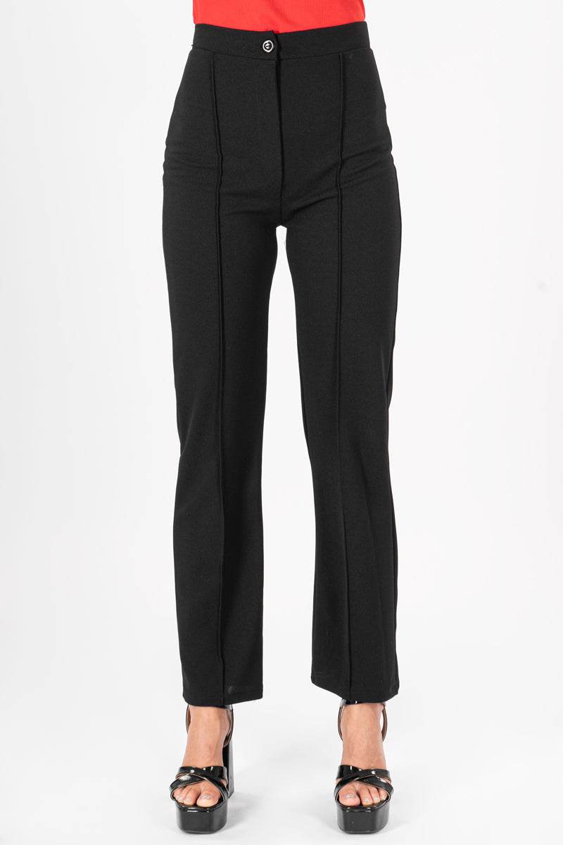 Pantalón recto con pretina - Santory Ropa  (7193784811587)