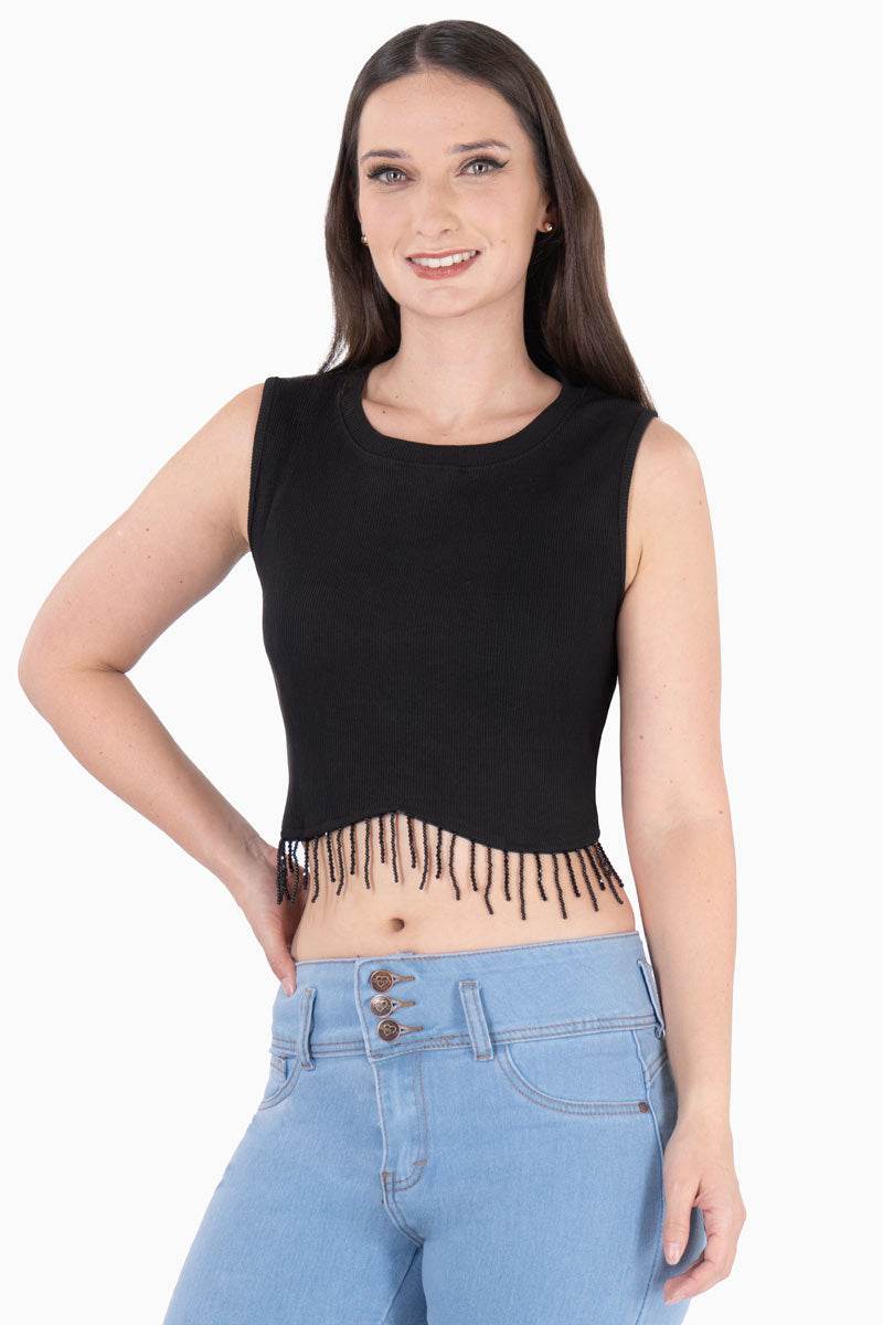 Blusa lisa sin mangas - Santory Ropa  (7458821144643)
