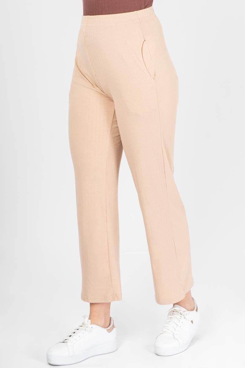 Pantalón liso con bolsas - Santory Ropa  (7363968729155)