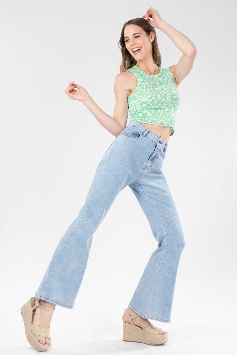 Jeans acampanado - Santory Ropa  (6690050408515)