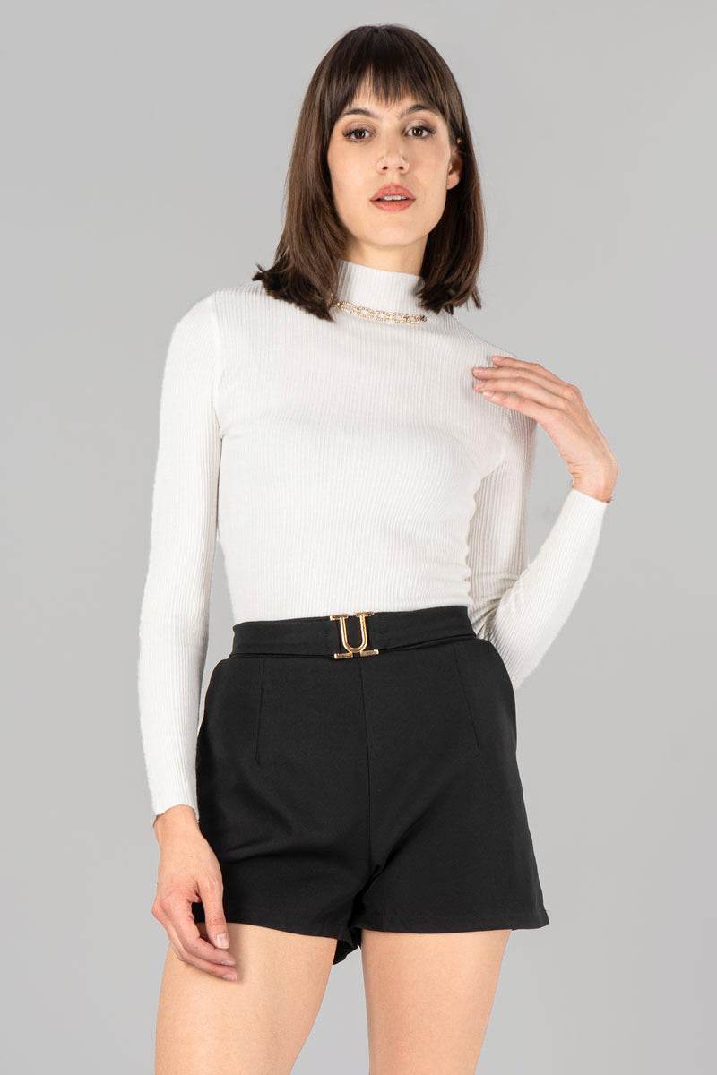 Short con bolsas y cinturón - Santory Ropa  (7313509318723)