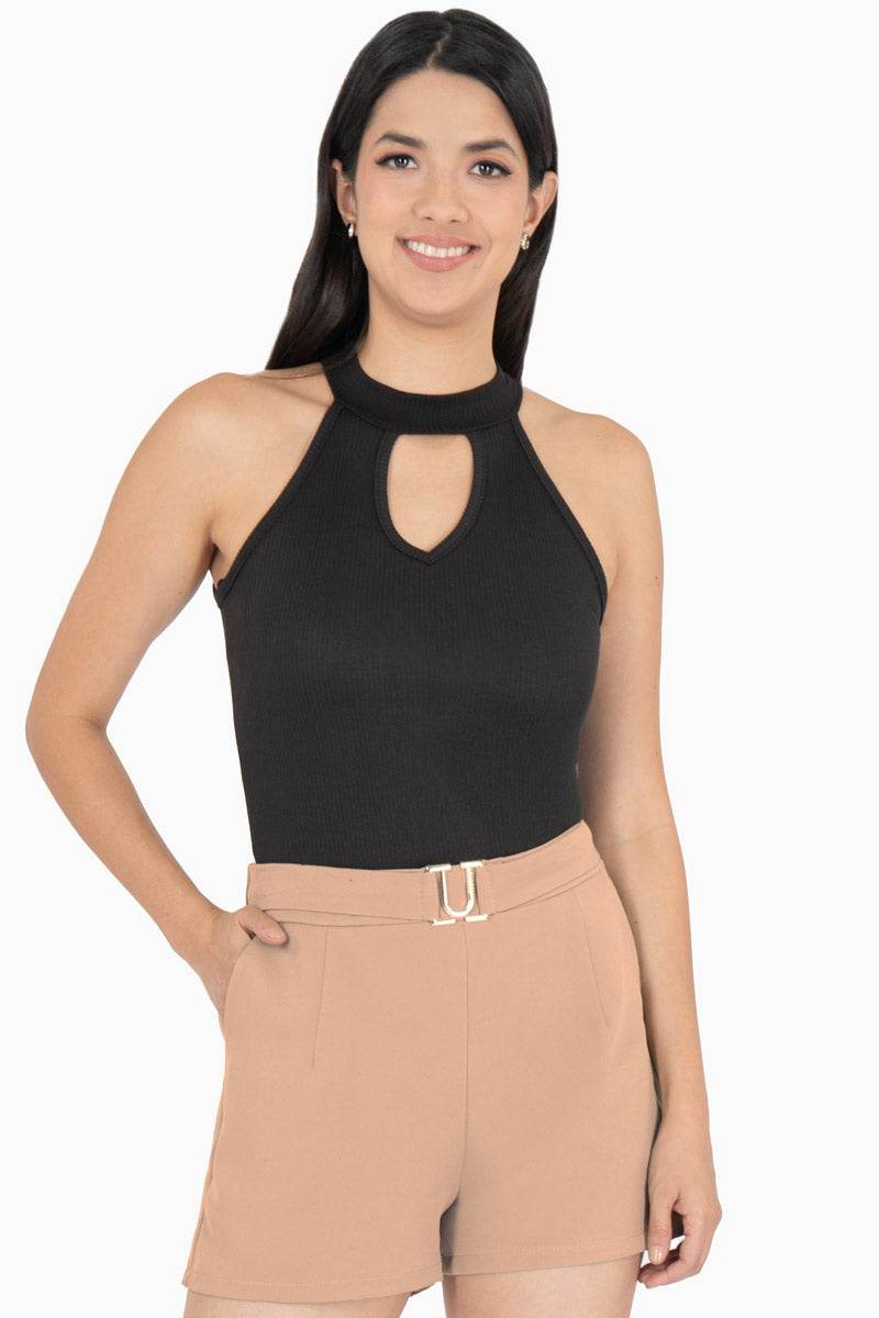 Short con bolsas y cinto - Santory Ropa  (7467880382531)