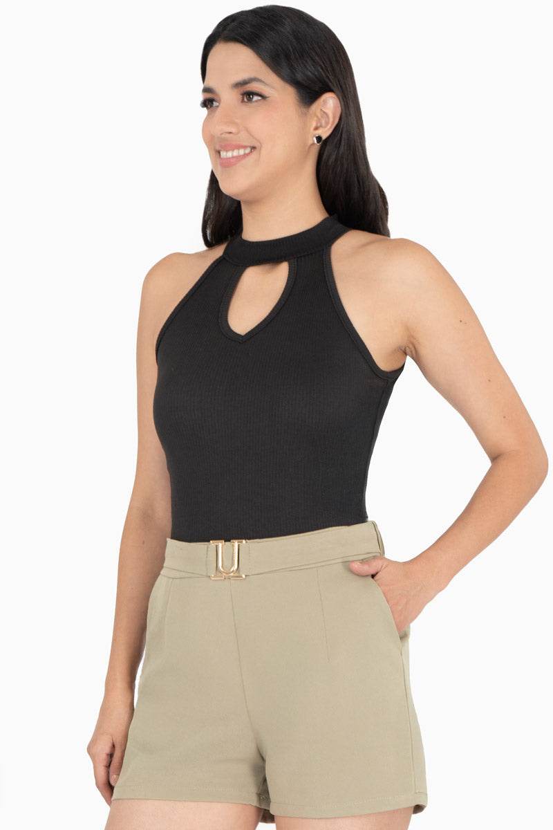 Short con bolsas y cinto - Santory Ropa  (7467880382531)