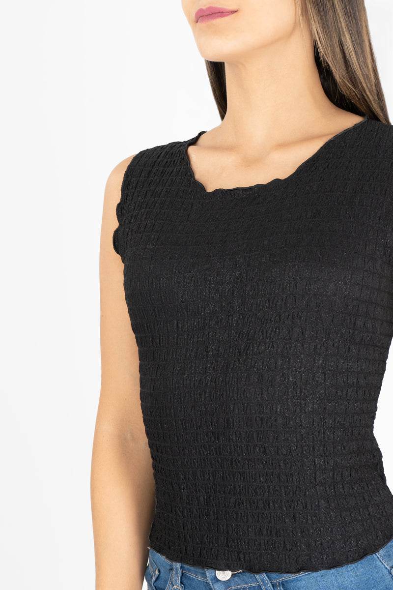 Blusa lisa sin mangas - Santory Ropa  (7266311045187)