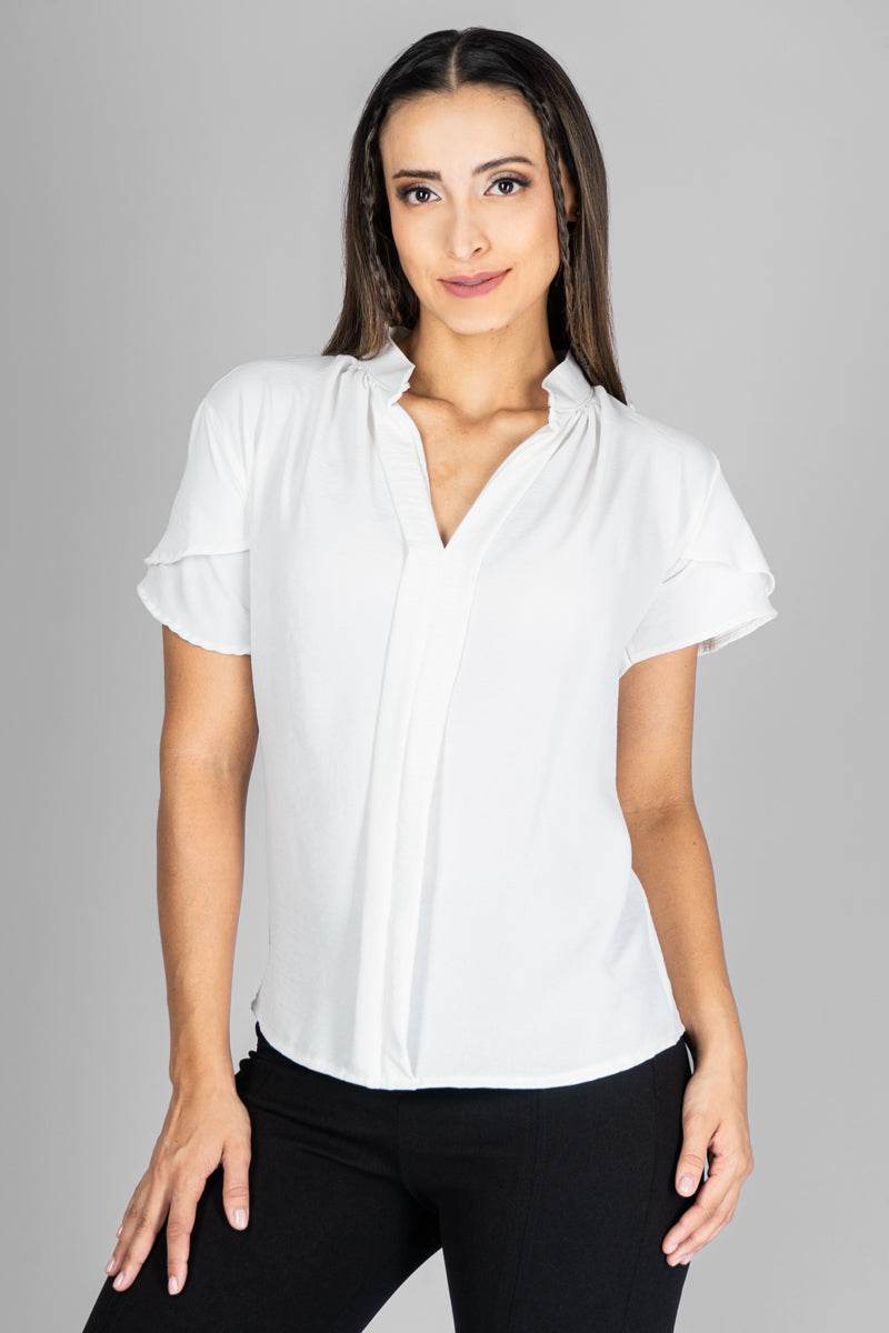 Blusa lisa manga envolvente - Santory Ropa  (7265561051203)