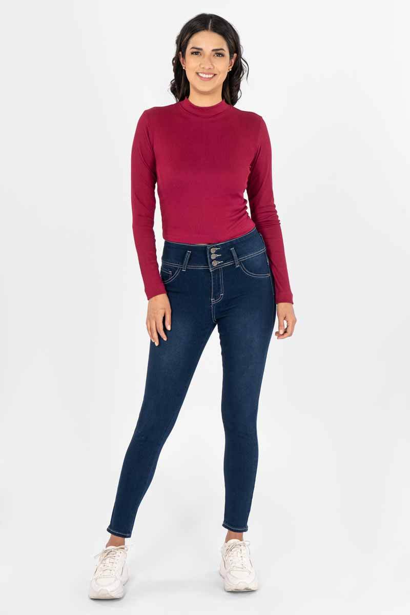 Jeans tiro medio - Santory Ropa  (7334848102467)