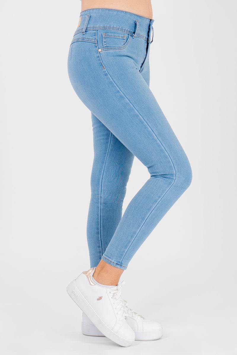 Jeans pretina con 3 botones - Santory Ropa  (7330781102147)