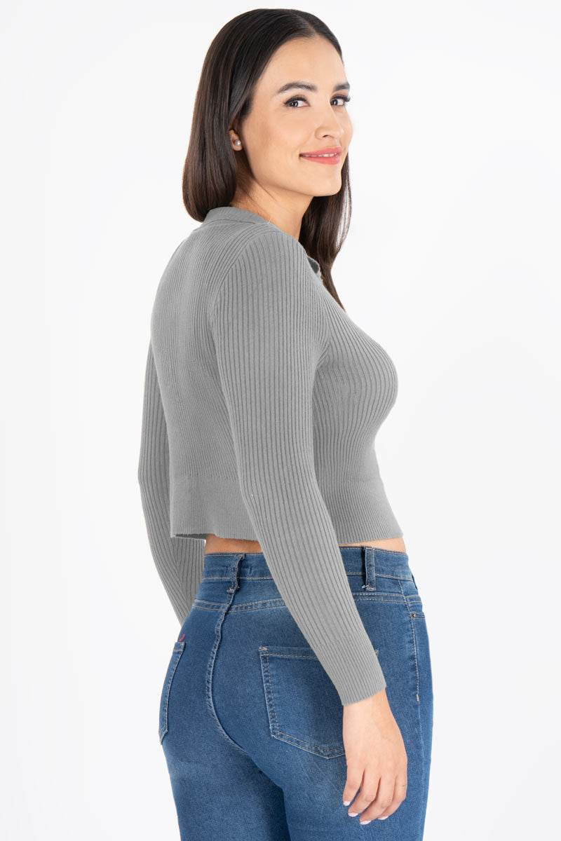 Suéter con cierre - Santory Ropa  (7442219565123)