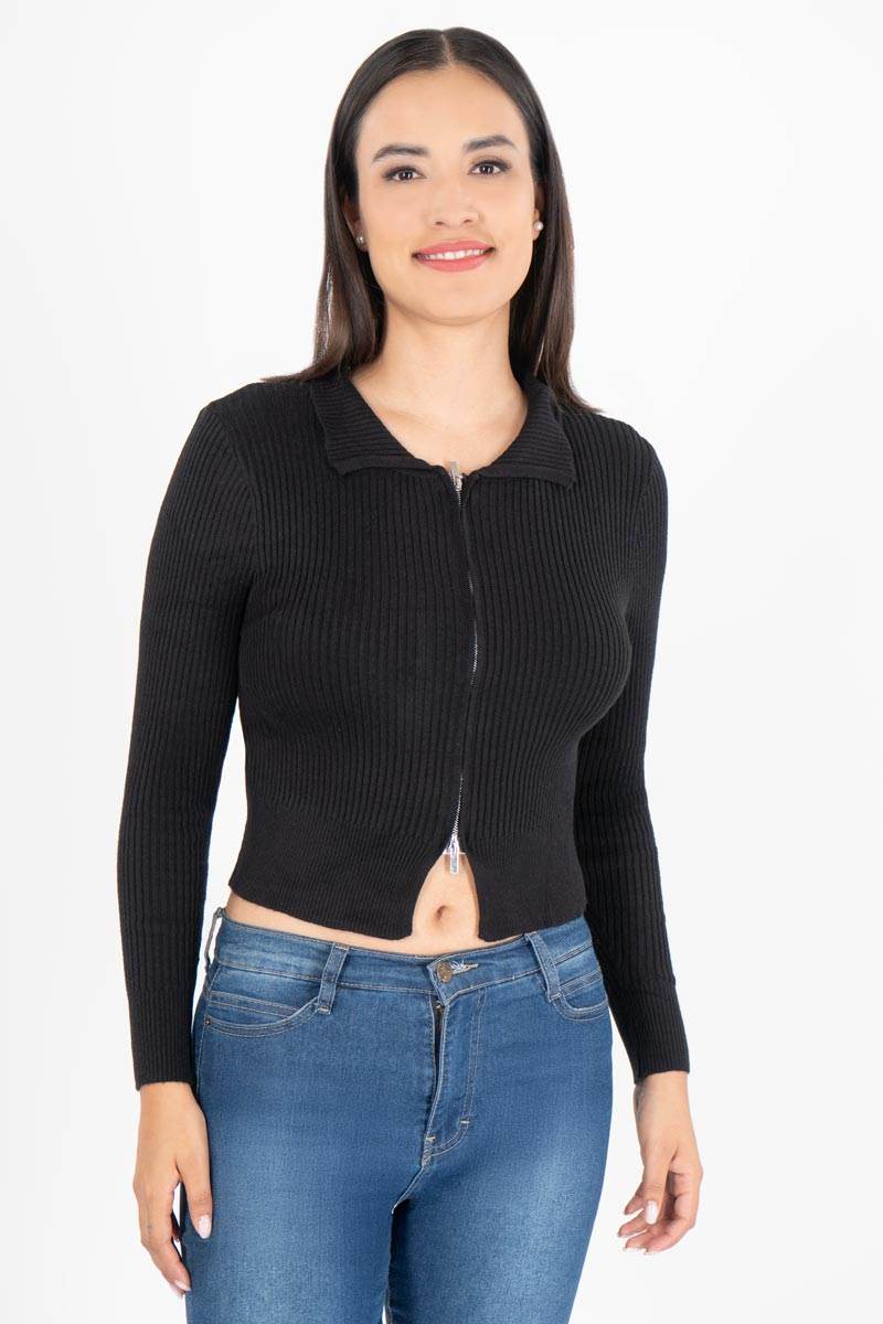 Suéter con cierre - Santory Ropa  (7442219565123)