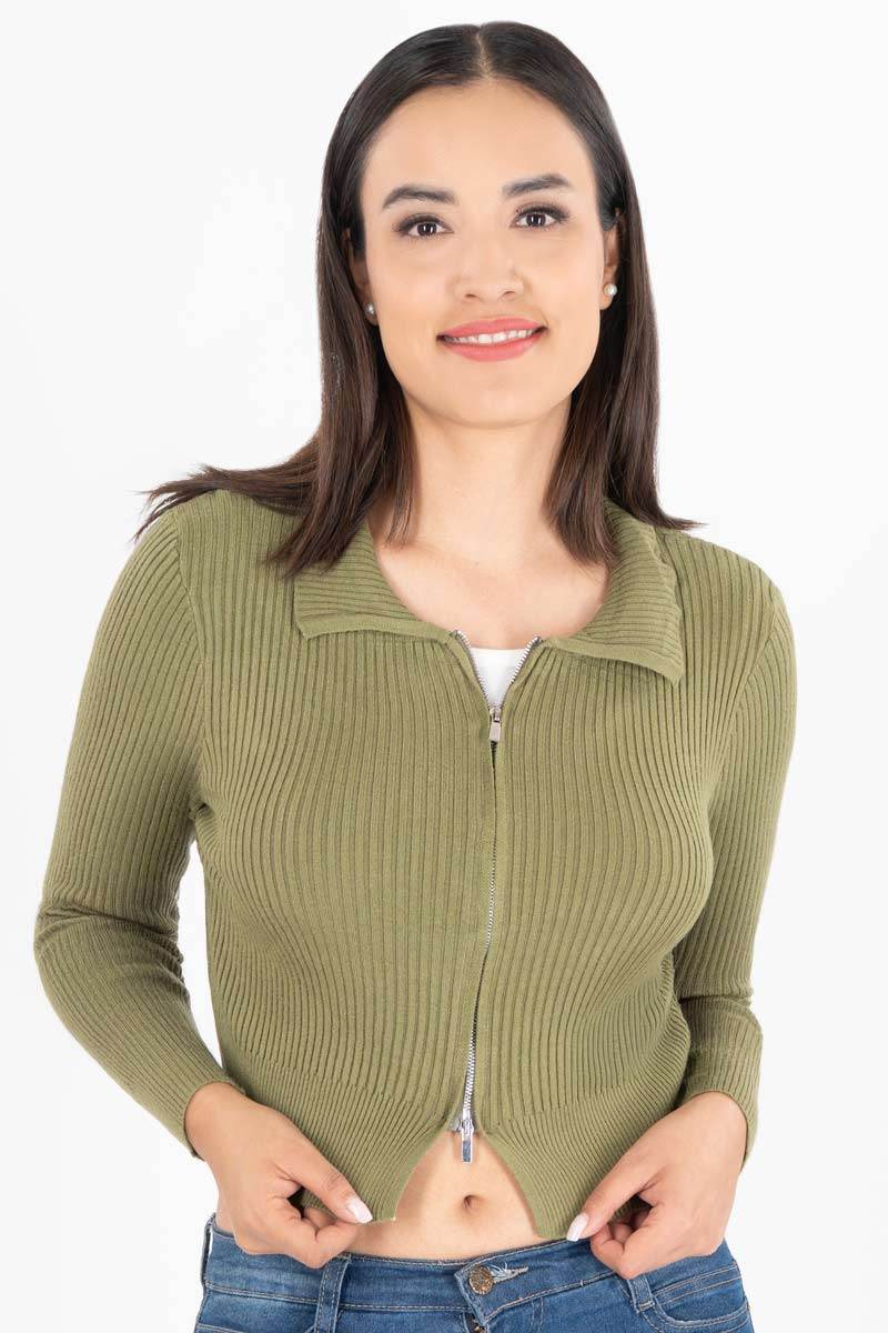 Suéter con cierre - Santory Ropa  (7442219565123)