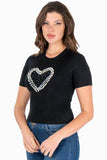 Blusa tejida y corazón - Santory Ropa  (7467149754435)