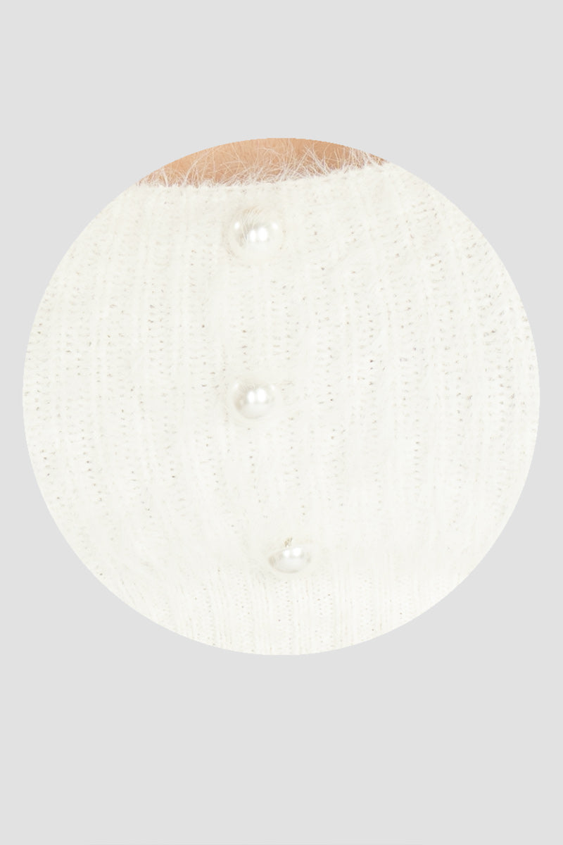 Blusa manga corta tejida