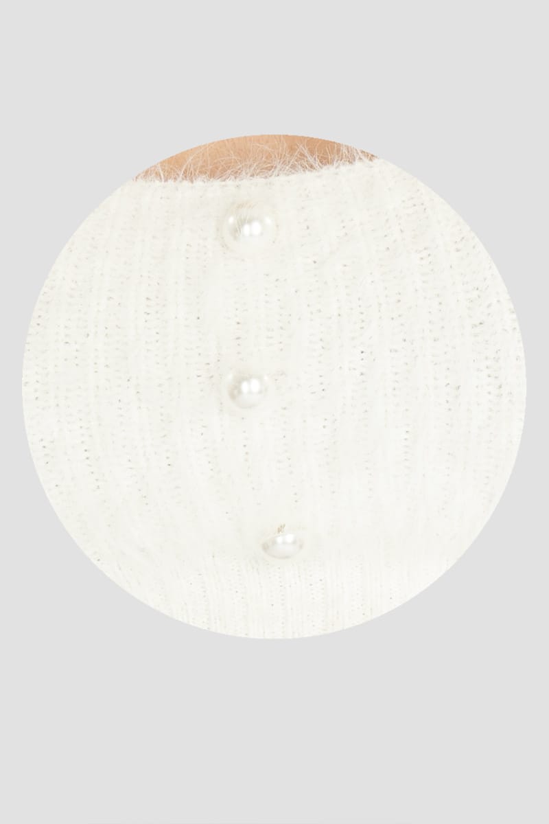 Blusa manga corta tejida