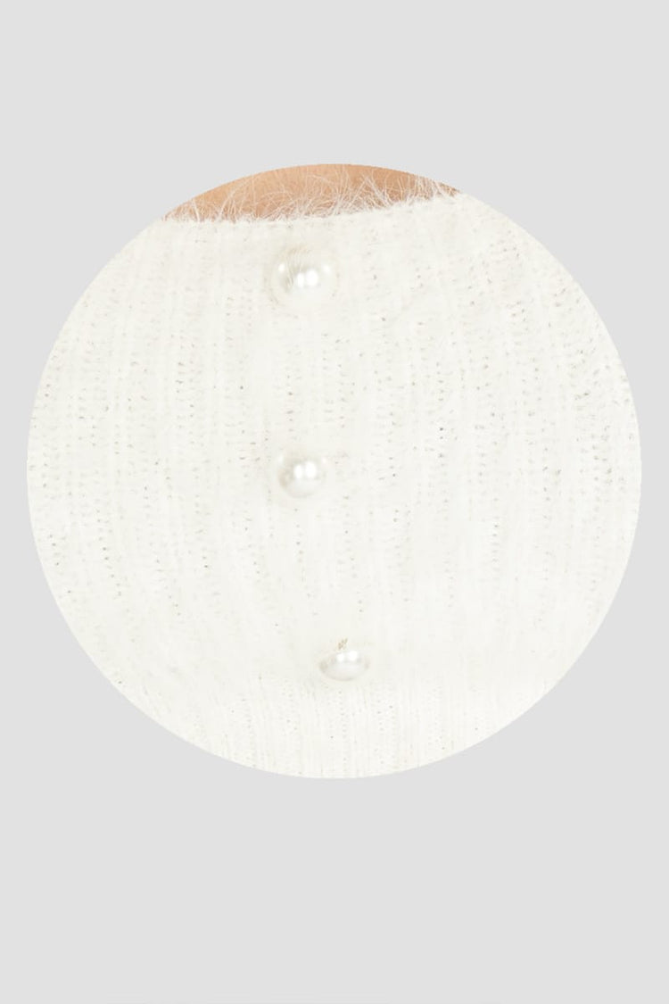 Blusa manga corta tejida