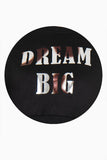Sudadera crop con estampado "Dream big"